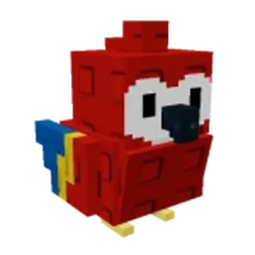 Scarlet Macaw pet for Grow Garden