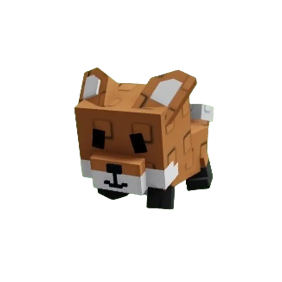 Red Fox pet for Grow Garden